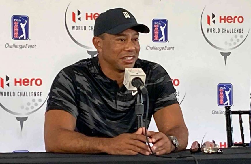 After five years, Tiger Woods has hole-in-one in his